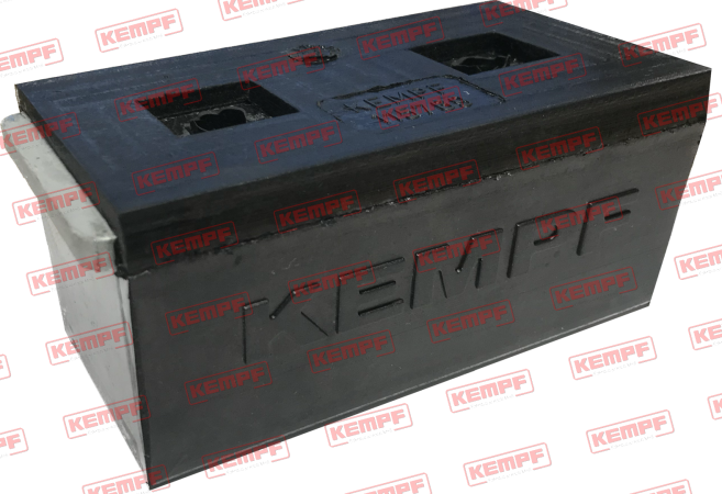115769 Gummipuffer Kempf 140x80x65mm